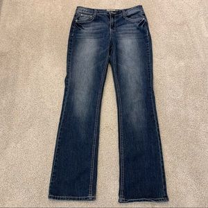 Earl Jeans Straight Leg Embellished‎ Jeans 10
